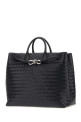 Шкіряна дорожня сумка «Andiamo» кольору «Midnight blue» від BOTTEGA VENETA (827066V2HLD)