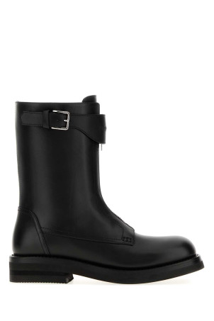 Black leather boots Black ALEXANDER MCQUEEN (864938WHAE3)