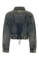 Джинсовая куртка ALEXANDER MCQUEEN (871901QMAD4)