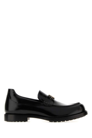 Black leather Confy loafers BALENCIAGA (876333WBEC1)