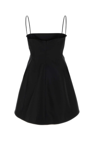 Black wool blend mini dress Black BALENCIAGA (A00291TUT22)