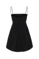 Black wool blend mini dress Black BALENCIAGA (A00291TUT22)