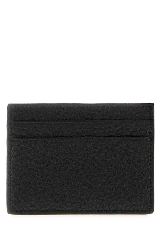 Black leather card holder Black DOLCE & GABBANA (BP0330A0370)