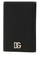 Black leather passport holder Black DOLCE & GABBANA (BP2215A0370)