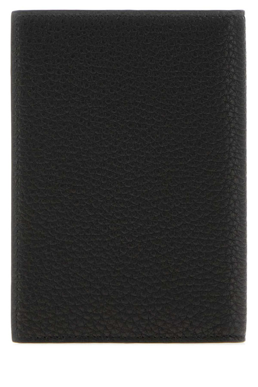 Black leather passport holder Black DOLCE & GABBANA (BP2215A0370)
