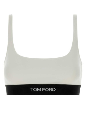 White stretch modal bra TOM FORD (BRJ016JEX011)