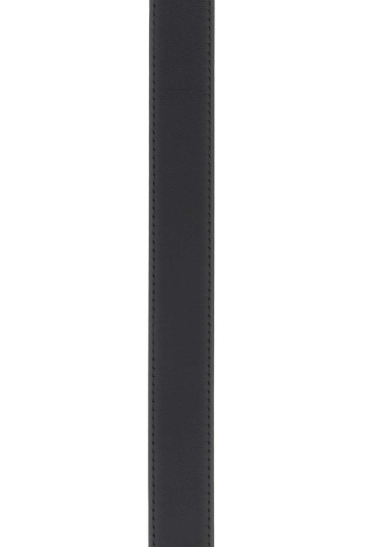 Black leather ChloÃ© Bracelet belt CHLOE (CHC25SC004SFB)