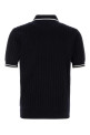 Midnight blue knit polo shirt DOLCE & GABBANA (GXZCMZJBCK8)