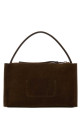 Brown suede small Loafer handbag Red JW ANDERSON (HB0762LA0364)