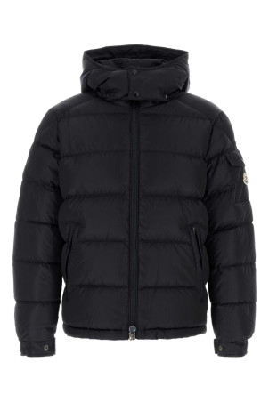 Navy blue nylon Maya down jacket Blue MONCLER (L20911A53600539ZD)