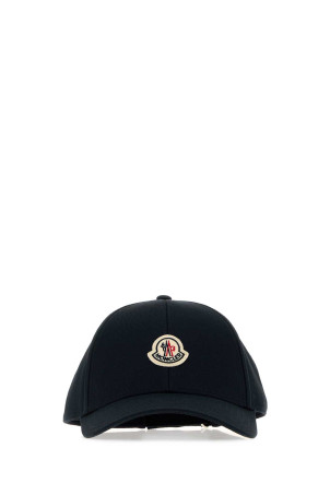 Black cotton baseball cap Black MONCLER (L20913B0003704863)