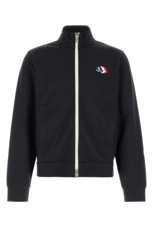 Black stretch nylon blend sweatshirt MONCLER (L20918G0001289BFF)