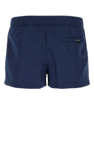 Blue polyester swimming shorts DOLCE & GABBANA (M4F62TON0DK)