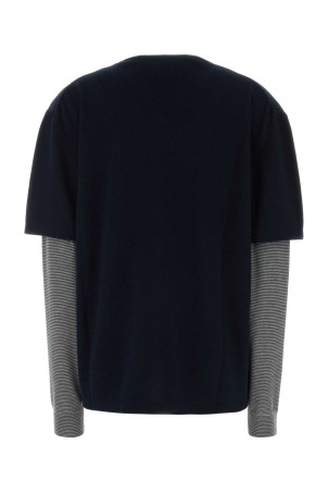 Midnight blue wool blend sweater MIU MIU (MML07LSOOO6061)