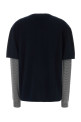 Midnight blue wool blend sweater MIU MIU (MML07LSOOO6061)