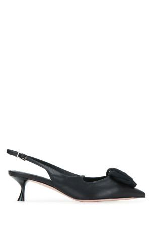 I LOVE VIVIER ROSES SLING BACK 45 BLUE ROGER VIVIER (RVW54345660VNV)