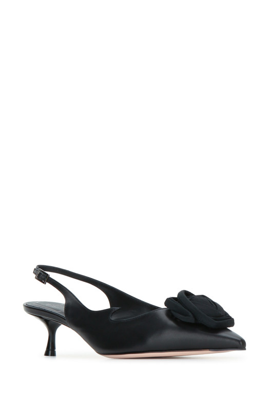 I LOVE VIVIER ROSES SLING BACK 45 BLUE ROGER VIVIER (RVW54345660VNV)