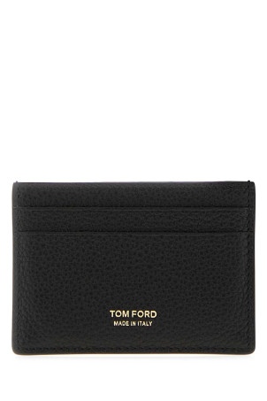 Black leather card holder TOM FORD (S0538LCL615N)