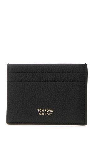 Black leather card holder TOM FORD (S0538LCL615N)