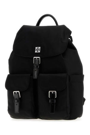 Black fabric Virginia backpack TORY BURCH (169165)