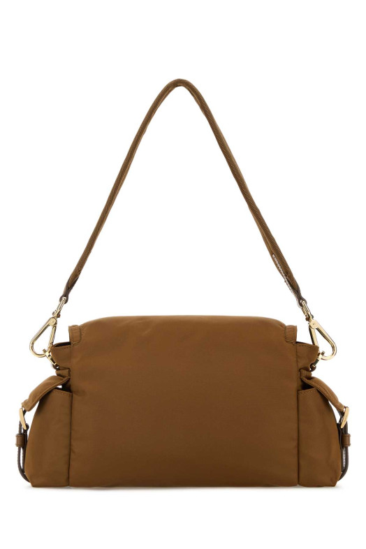 Camel Re-Nylon shoulder bag PRADA (1BD394VNOORDLN)