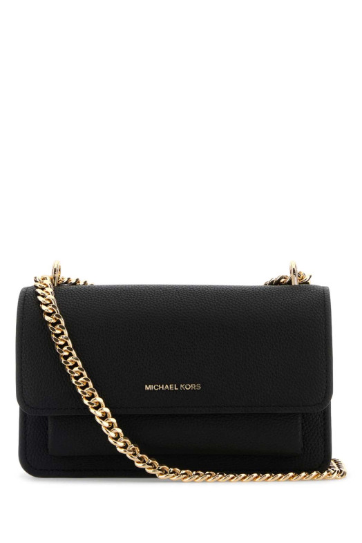 Black leather Claire crossbody bag Black MICHAEL BY MICHAEL KORS (30T4GC7L3T)