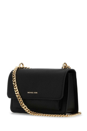 Black leather Claire crossbody bag Black MICHAEL BY MICHAEL KORS (30T4GC7L3T)