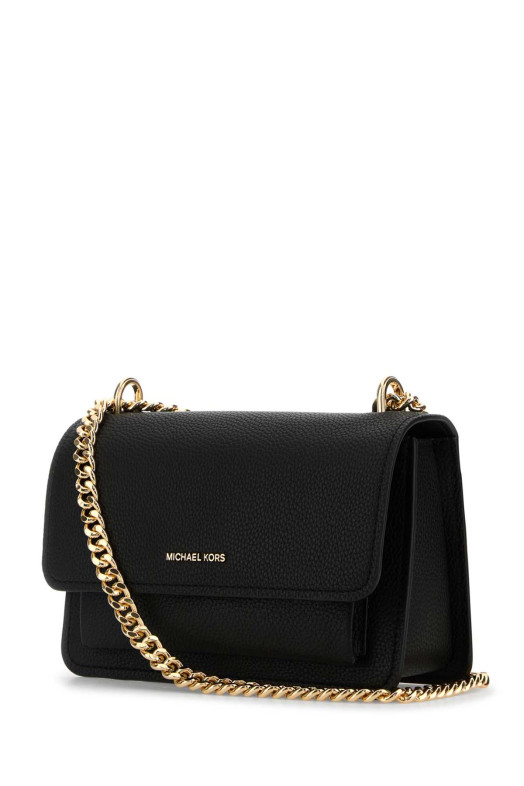 Black leather Claire crossbody bag Black MICHAEL BY MICHAEL KORS (30T4GC7L3T)