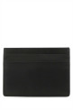 Черный кожаный держатель для карт Black SAINT LAURENT (4856310SX0E)