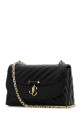 Чорна шкіряна сумка через плече Curve від JIMMY CHOO (AVNCURXBODYSHBU)