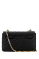 Чорна шкіряна сумка через плече Curve від JIMMY CHOO (AVNCURXBODYSHBU)