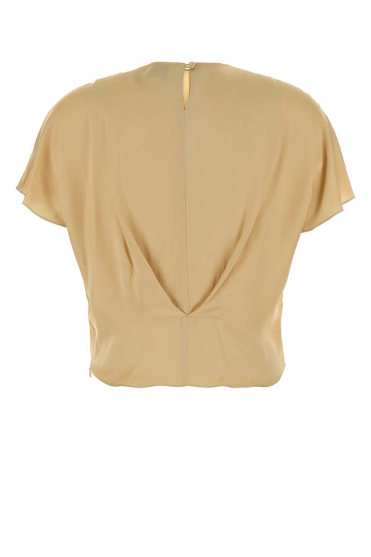 Cream satin Sakine top ISABEL MARANT (HT0959FBD3J13I)