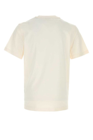 Ivory cotton t-shirt Multicolor MONCLER (L20918C0005189B8Q)