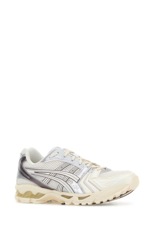 Кроссовки ASICS GEL-KAYANO 14 из белой сетки и резины (1203A537)