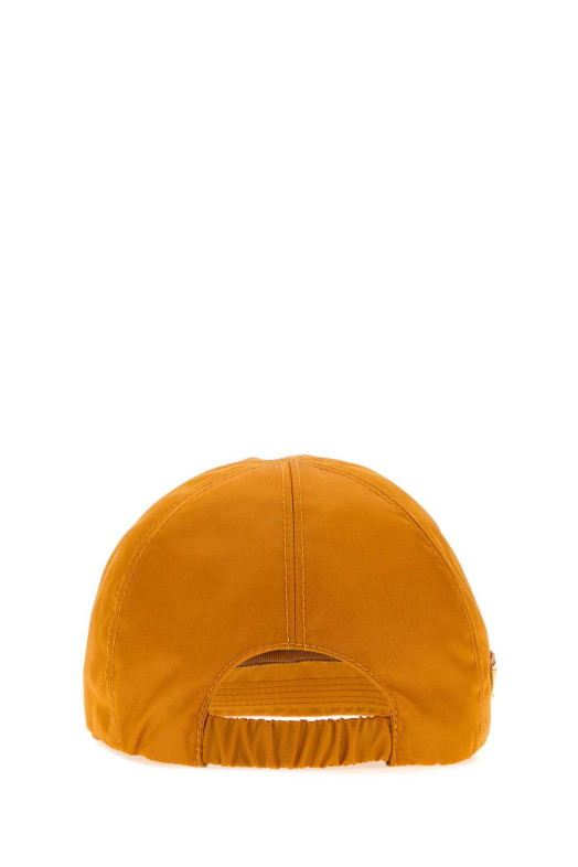Бейсболка из оранжевого ре-нейлона PRADA (1HC5182DMI)