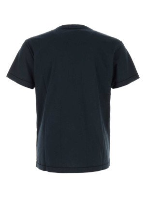 Dark blue cotton t-shirt Black STONE ISLAND (210002713)
