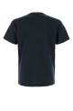 Dark blue cotton t-shirt Black STONE ISLAND (210002713)