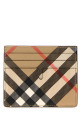 Printed canvas card holder BURBERRY (8112305)