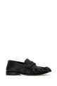 Black leather loafers Black SAINT LAURENT (83947125VAA)