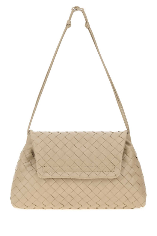 Sand leather clutch BOTTEGA VENETA (857657V3IV0)