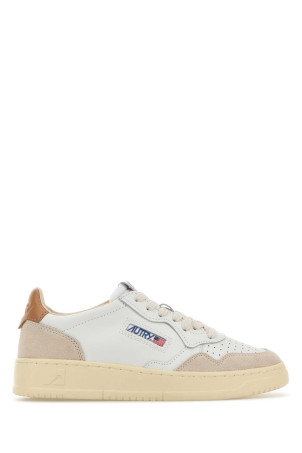 White leather Medalist sneakers AUTRY (AULW)
