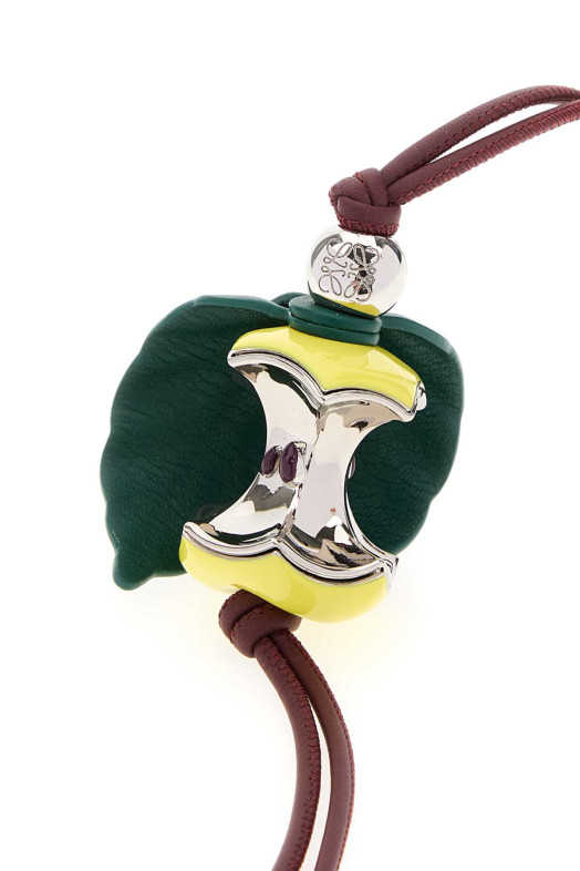 Multicolor leather Apple charm LOEWE (CA37232X08)