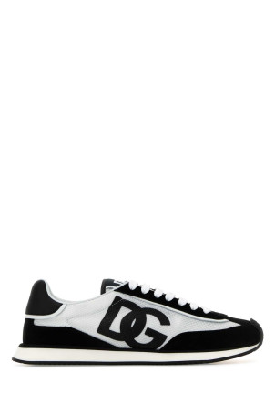 Two-tone mesh and suede DG Aria sneakers DOLCE & GABBANA (CS2288A5355)