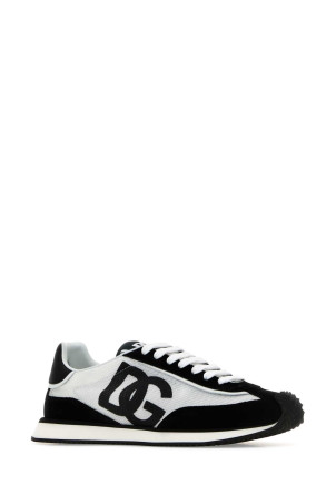 Two-tone mesh and suede DG Aria sneakers DOLCE & GABBANA (CS2288A5355)