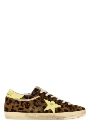 Printed calf hair Super-Star sneakers GOLDEN GOOSE DELUXE BRAND (GWF00101F008685)