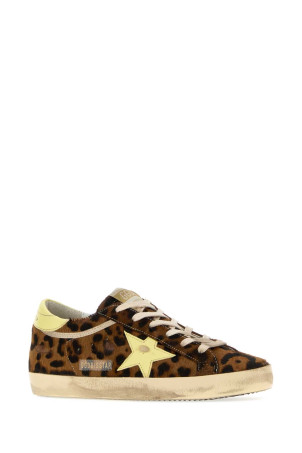 Printed calf hair Super-Star sneakers GOLDEN GOOSE DELUXE BRAND (GWF00101F008685)