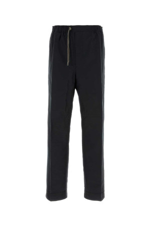 Midnight blue cotton blend pant MAISON MARGIELA (S50KA0735M35996)