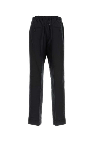 Midnight blue cotton blend pant MAISON MARGIELA (S50KA0735M35996)