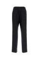 Брюки из хлопковой смеси темно-синего цвета MAISON MARGIELA (S50KA0735M35996)
