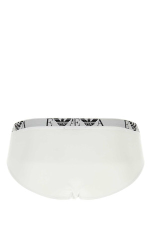 White stretch cotton boxer set EMPORIO ARMANI (111321CC715)